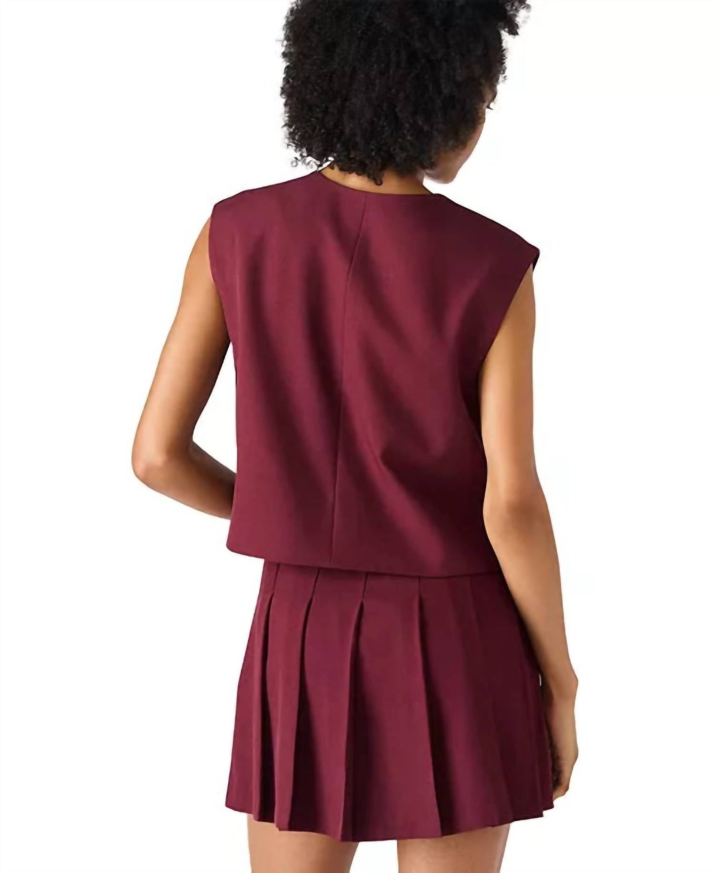 Steve Madden - Alessa Sleeveless Crewneck Top
