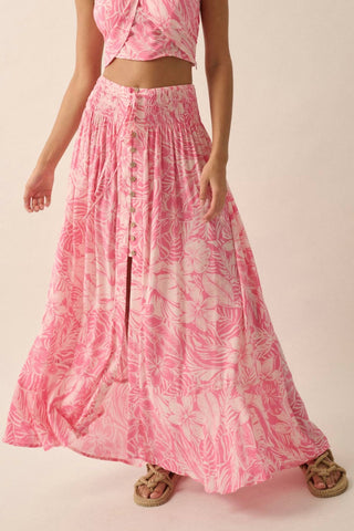 Promesa - Floral Maxi Skirt