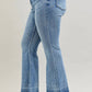 Judy Blue - High Waist Tummy Control Release Hem Flare Stretchy Jeans - Plus