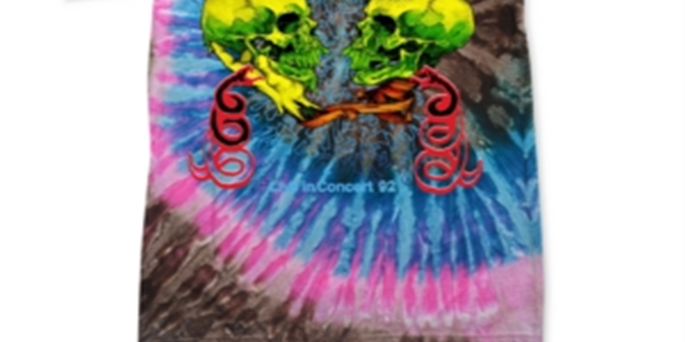 Merch Traffic Men's Metallica Live '92 Tie Dye T-Shirt Pink Size X-Large