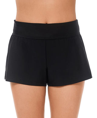 Reebok Women's Swimsuit Swim Shorts Black Size 16