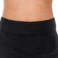 Reebok Women's Swim Skirt Swimsuit Black