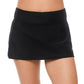 Reebok Women's Swim Skirt Swimsuit Black