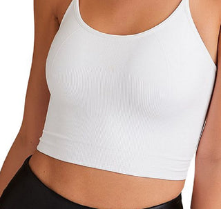 Alala Women's Barre Seamless Tank Top White Size Medium