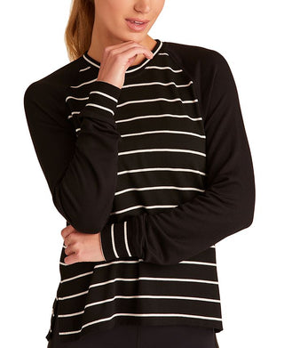 Alala Womens Breeze Striped Colorblock Sweatshirt