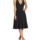 Dress The Population Women's Catalina Fit & Flare Cocktail Dress Black Size Small