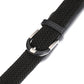 Mio Marino Women's Braided Stretch Belt Black Size M