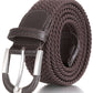 Mio Marino Women's Braided Stretch Belt Brown Size XL