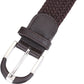 Mio Marino Women's Braided Stretch Belt Brown Size XL
