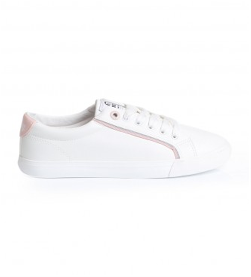Mustang Women's White Sneakers