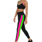 K-Deer Women's Impact Strappy Sports Bra Black Size Small