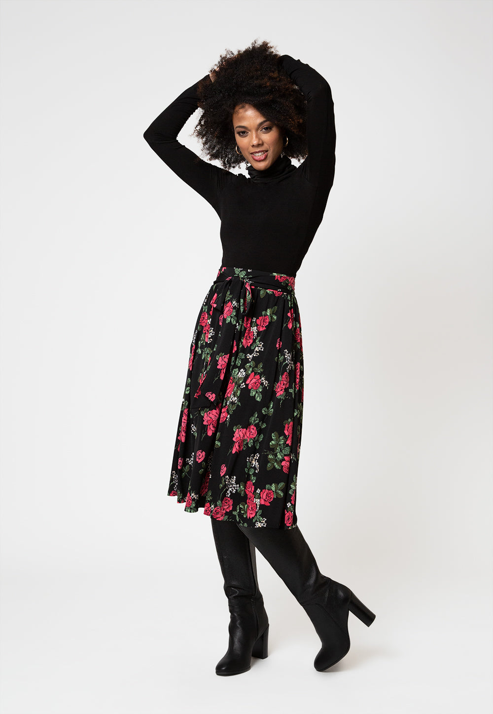 Leota Women's Mindy Skirt Black