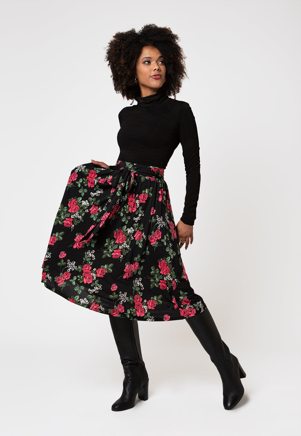 Leota Women's Mindy Skirt Black