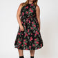 Leota Women's  Mindy Dress Black Size 3X