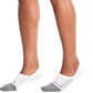 Bombas Cushioned No-Show Socks in White , Size Medium White