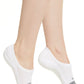 Bombas Cushioned No-Show Socks in White , Size Medium White