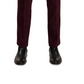 Paisley & Gray Men's Slim Fit Suit Pants Red Size X-Large