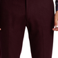 Paisley & Gray Men's Slim Fit Suit Pants Red Size X-Large