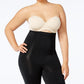 SPANX® OnCore High Waist Mid-Thigh Shorts in Very Black Size 1X