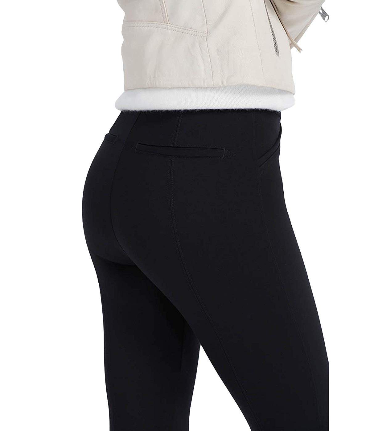 Spanx® The Perfect Pant Back Seam Skinny Ankle Pants In Classic Black Size X-Large