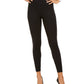 SPANX Ponte Ankle Leggings Size Small Classic Black Nordstrom