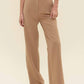Blu Pepper - High Waist Straight Leg Dress Pants