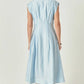 English Factory - Contrast Stitch Midi Dress