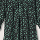 Mango Women's Midi Printed Dress Green Size 6