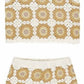 Rylee + Cru - Girl's Marigold Daisy Crochet Tank Set