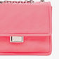 Mango Women's Flap Crossbody Bag Pink One Size