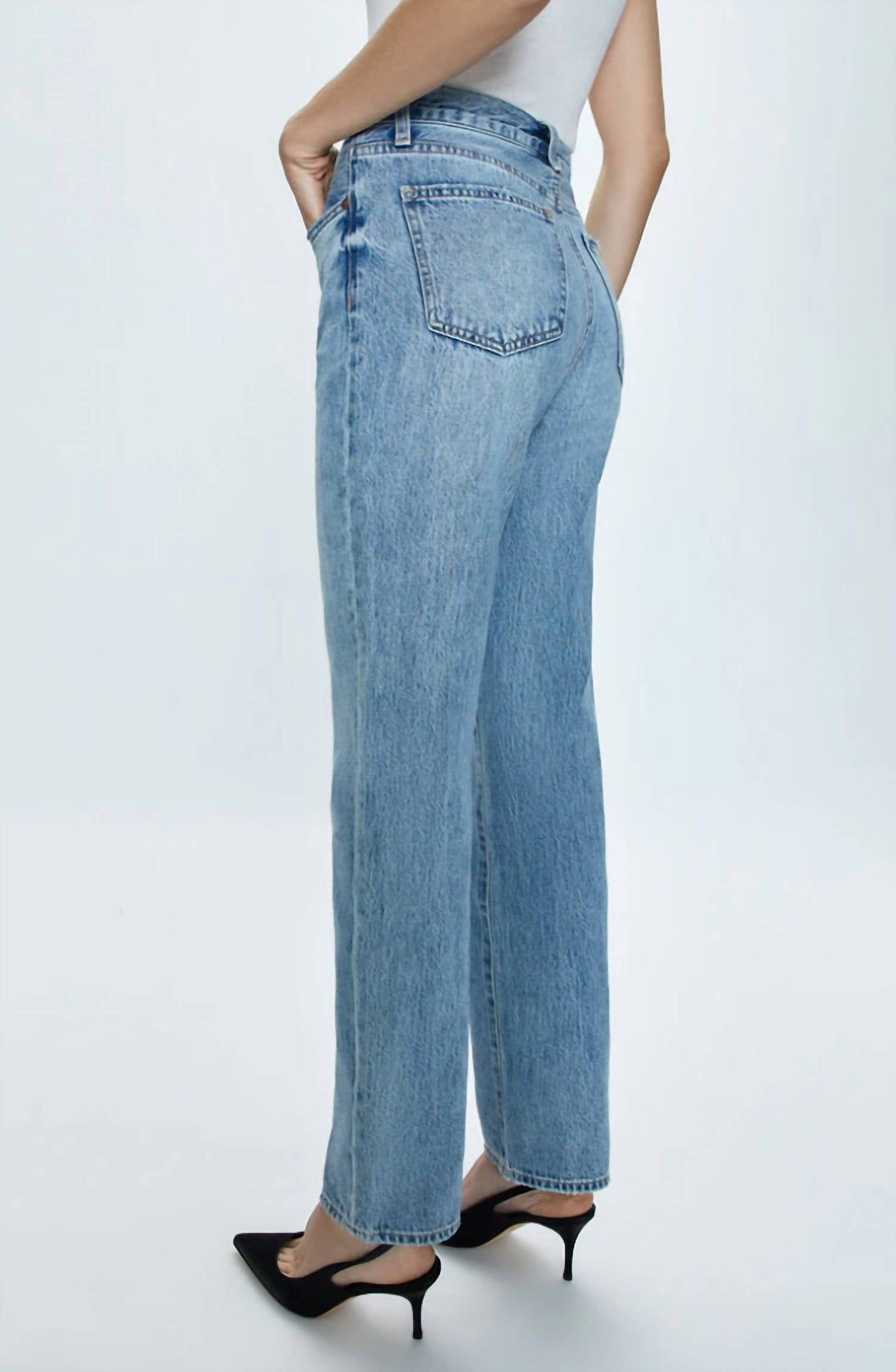 Pistola - Cassie Super High Rise Straight Jean