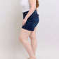 Judy Blue - High Waist Back Flap Pocket Denim Short