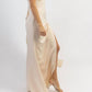 Lena - ONE SHOULDER AND SASH SATIN MAXI DRESS