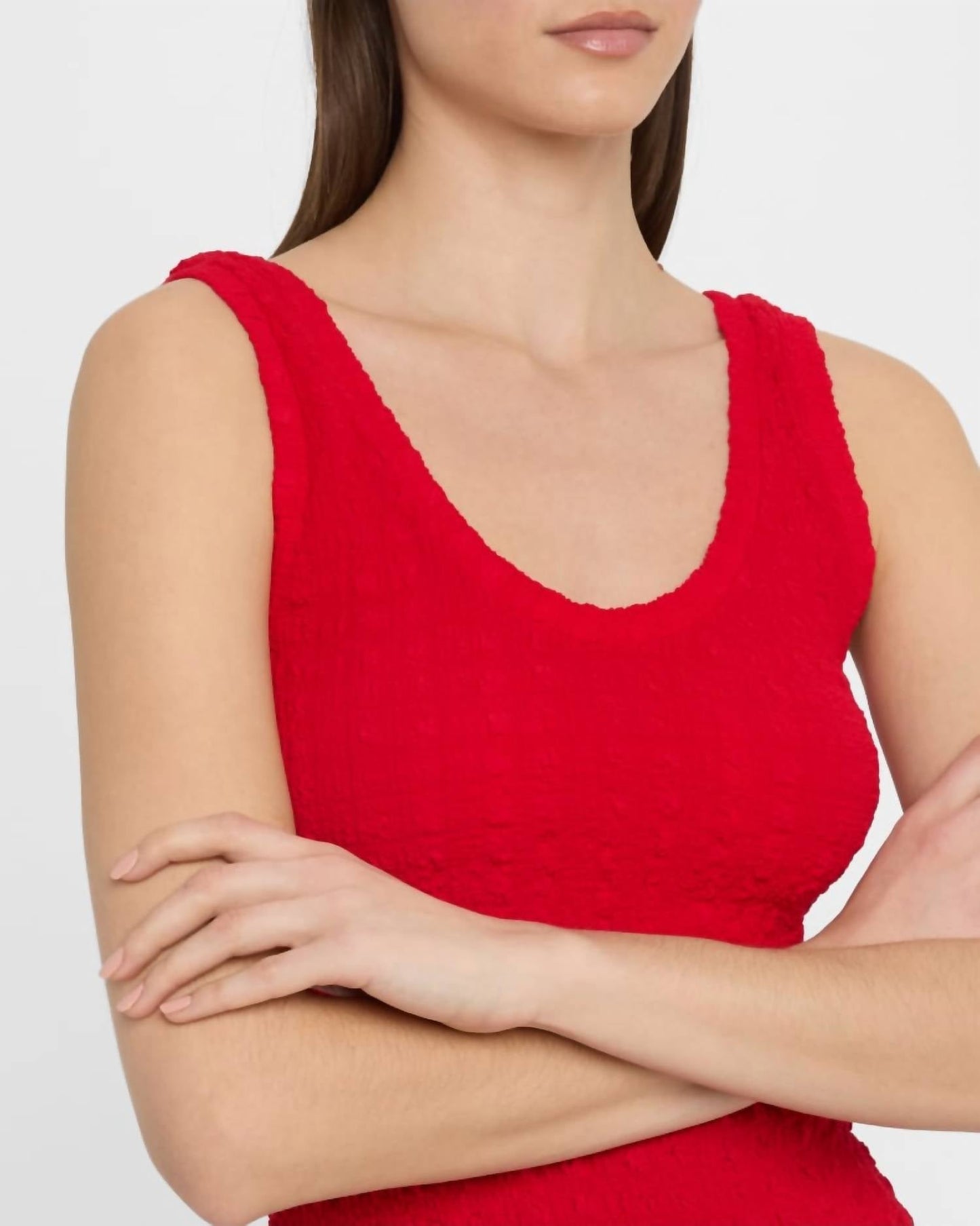 Enza Costa - Puckered Tank Top