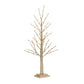 LED Lighted Gold Twig Tree 36"H