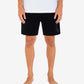 Hurley Men's Icon Boxed Drawcord Closure Short Shorts Black Size Large