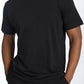 Daniel Buchler Men's Peruvian Pima Cotton T-Shirt Black Size Medium