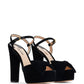 Tom Ford - Women's Brigitte Velvet Sandals