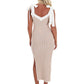 Mable - Wave Runner Chevron Bodycon Midi Dress