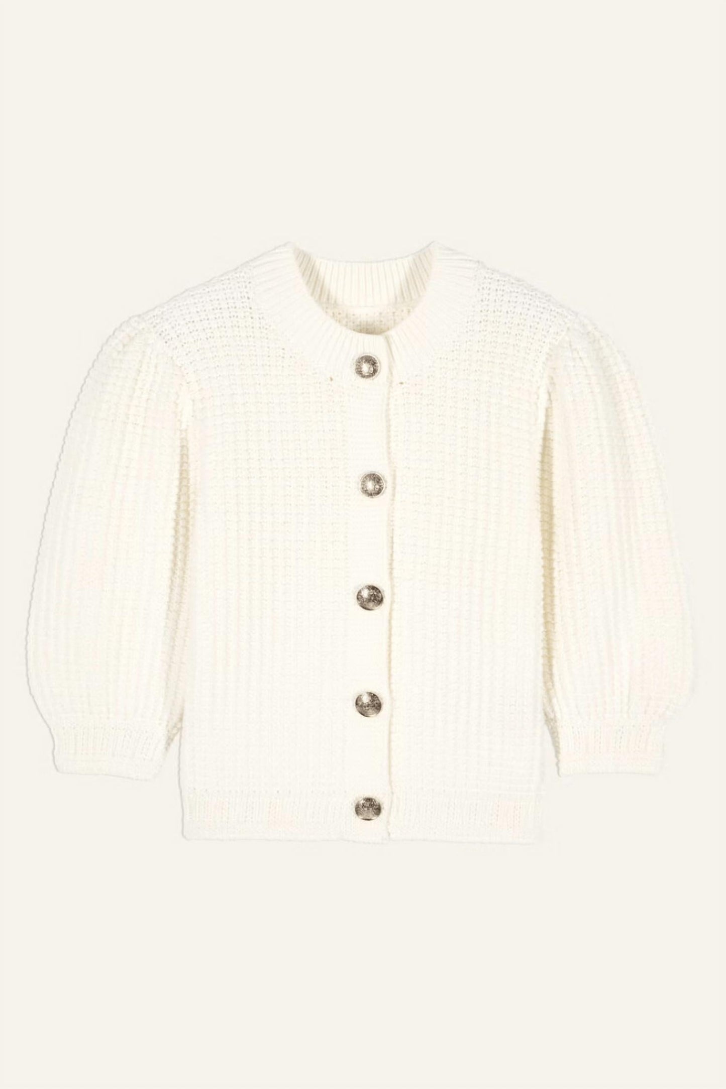 Ba&Sh - Garance Puffed Sleeves Cardigan