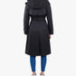 London Fog - Single Breasted Belted Raincoat With Hood