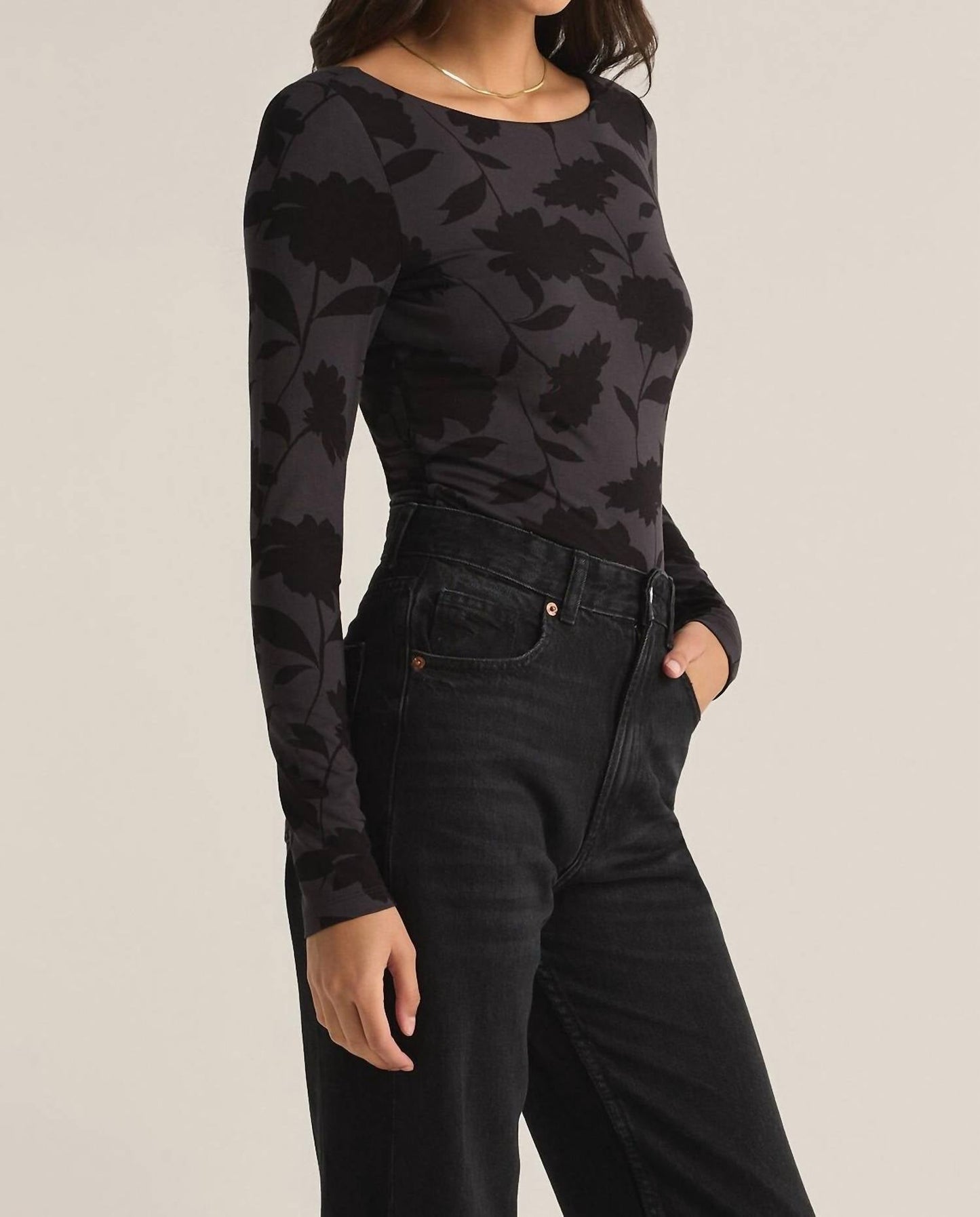 Z Supply - Baela Floral Bodysuit