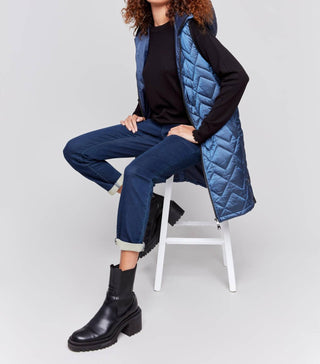 Charlie B - Hooded Quilted Vest