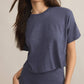 Z Supply - Briggs Cropped Textured Tee