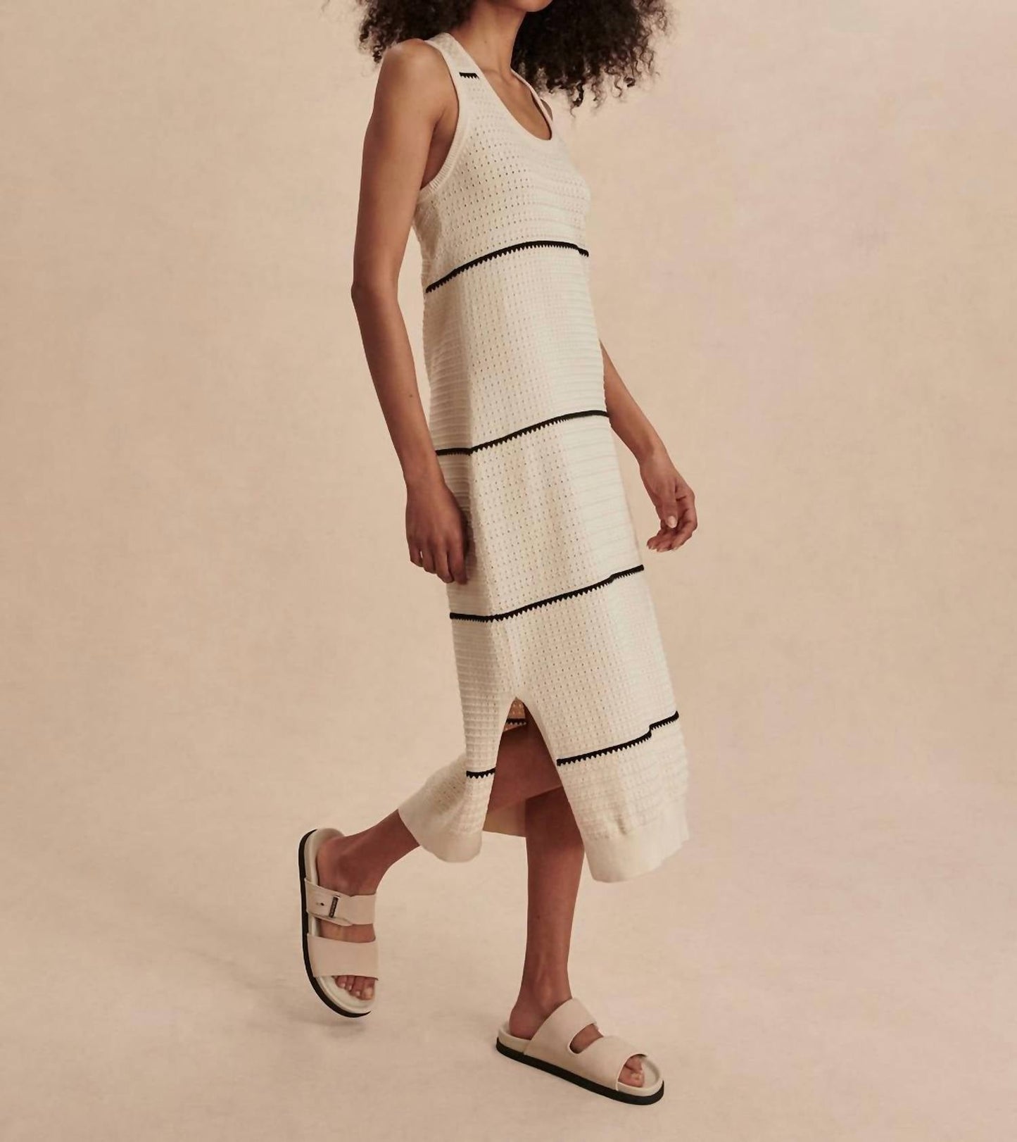 Varley - Scott Scoop Neck Midi Dress