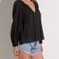 Elan - Prescila Peasant Top