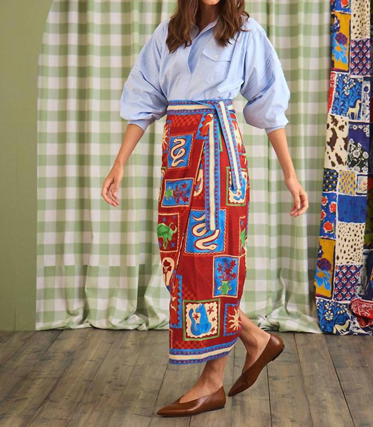 Hunter Bell - Paloma Wrap Skirt