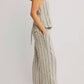 Free People - Take Me To Paris Striped Set