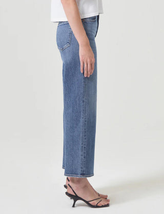 Agolde - Harper High Rise Wide Leg Crop Jeans