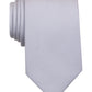 Perry Ellis Men's Oxford Solid Tie Gray Size Regular